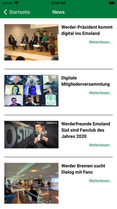 Werderfreunde-App screenshot 3