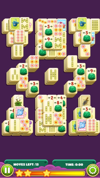 Mahjong Flower Garden Puzzle By Andreas Schneider