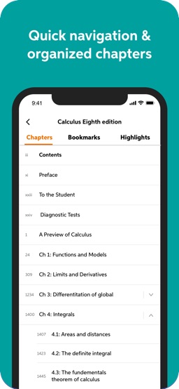 Chegg eReader app screenshot
