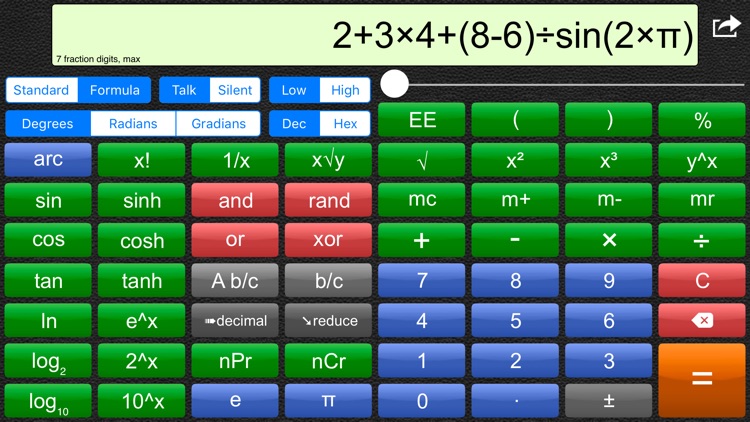 Talking Scientific Calculator