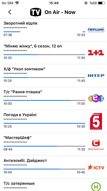 Ukraine TV Schedule & Guide