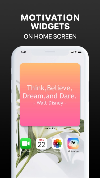Motivation Widget Daily Quotes screenshot-3
