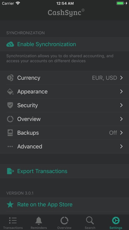 CashSync+PRO: Expense tracking screenshot-6