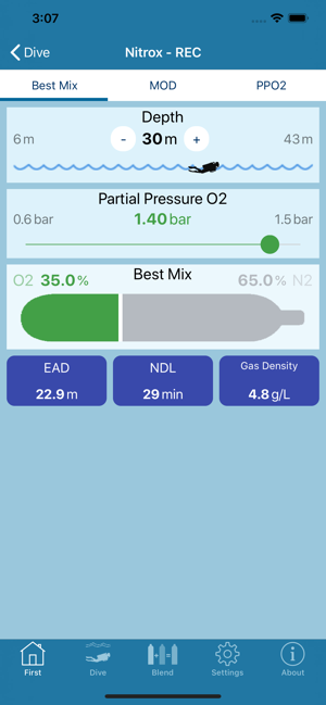 DiveSafe Nitrox(圖1)-速報App