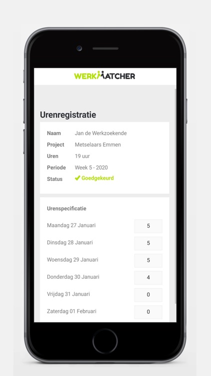 Werkmatcher screenshot-3