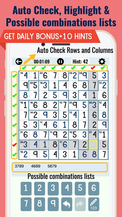 Killer Sudoku + by James Gibbs