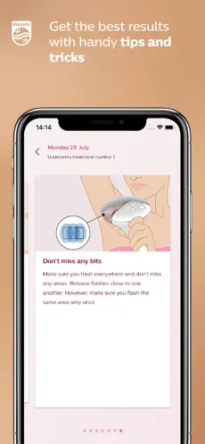 Screenshot 3 Philips Lumea IPL iphone