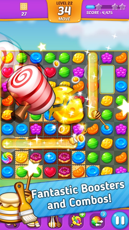 Lollipop: Sweet Taste Match3 screenshot-3