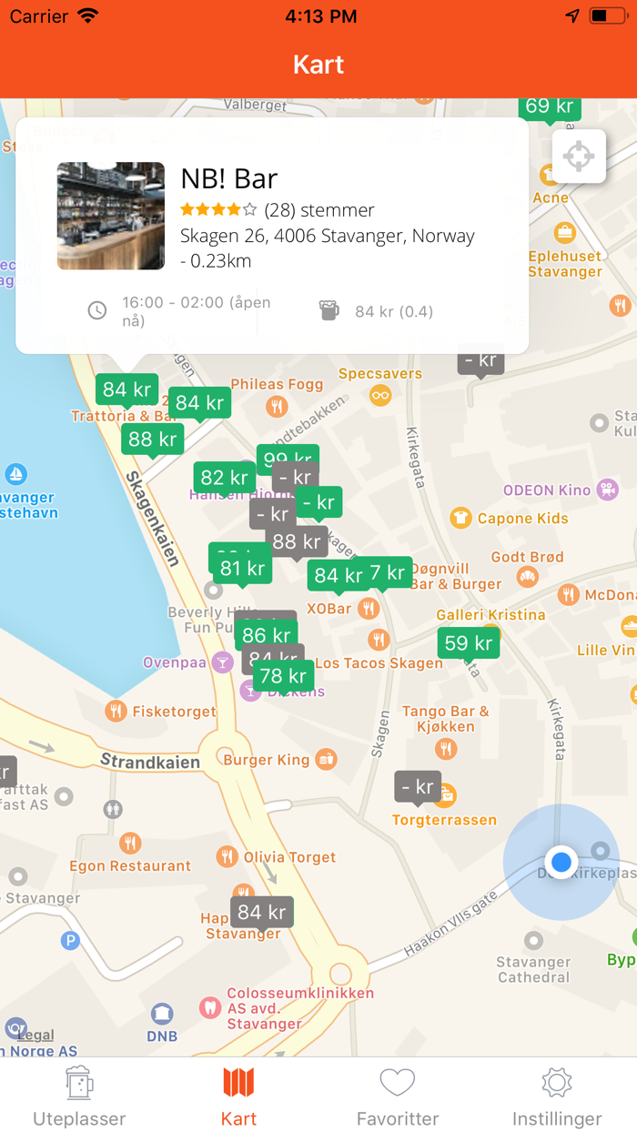 Ølpriser og Happy Hour