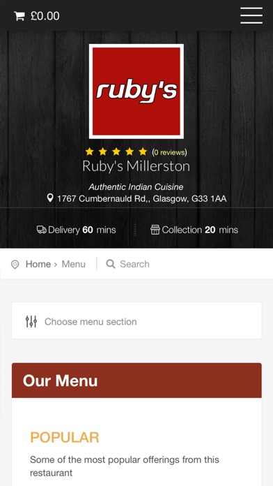Rubys Millerston screenshot 2