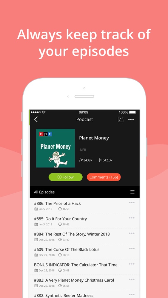 Podbean Podcast App & Player App For IPhone - Free Download Podbean ...