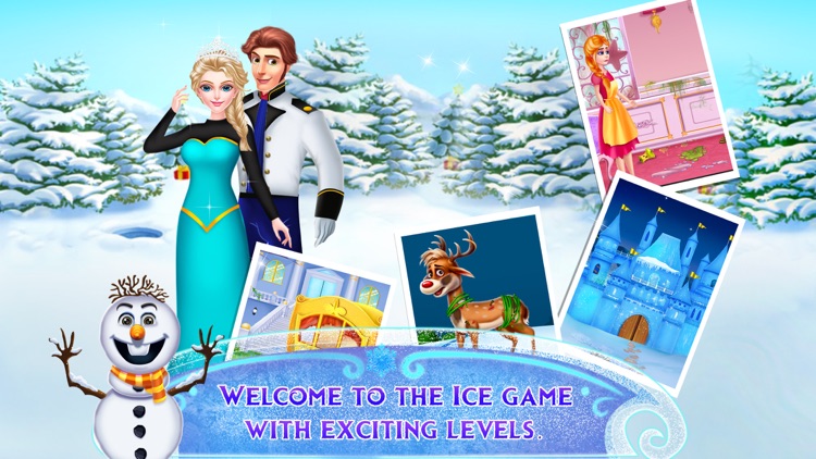 Ice Princess Makeup & Dress up