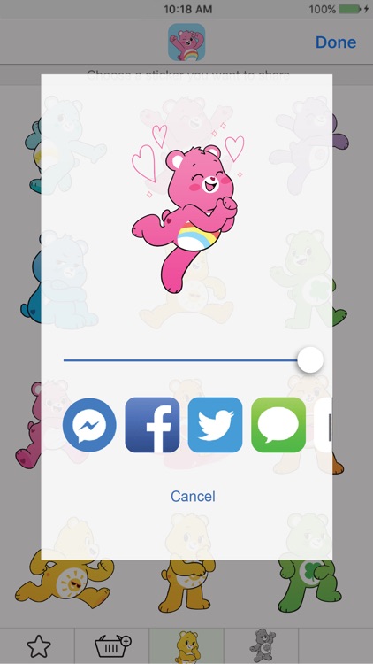 Care Bears Sticker Share screenshot-6