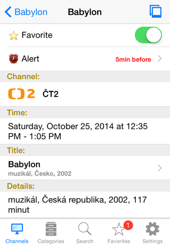Czech TV+ - náhled