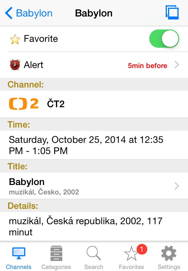 Czech TV+ screenshot 3