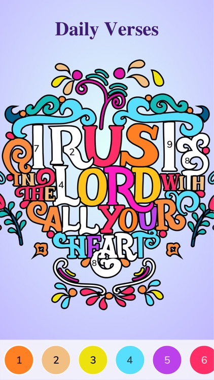 Bible Coloring Paint by Number screenshot-3