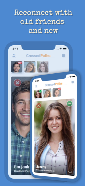 CrossedPaths: find new friends