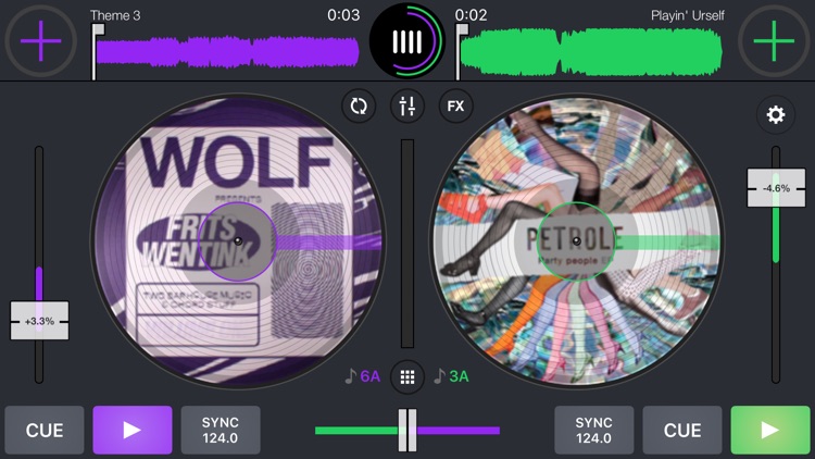 Cross DJ - dj mixer app
