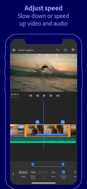 Adobe Premiere Rush For Video On The App Store