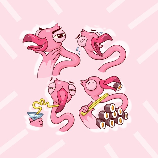 Flamingo Stickers icon