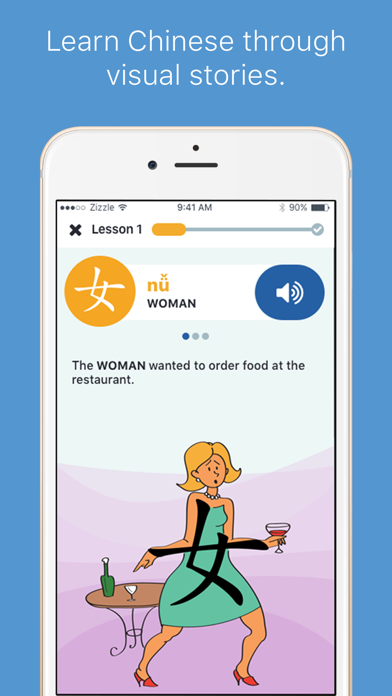 How to cancel & delete Learn Chinese with Zizzle from iphone & ipad 1