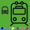 This application provides information about Washington DC transit