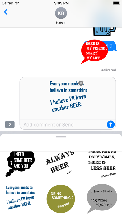 Beer Stickers (Beer Talking) screenshot 3