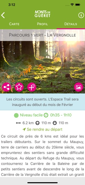 Sports Nature Monts de Guéret(圖4)-速報App