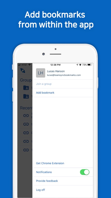 TeamSync Bookmarks screenshot-4