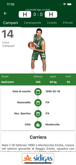 Sidigas Scandone Basket(圖2)-速報App