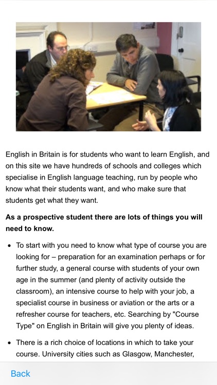 English in Britain