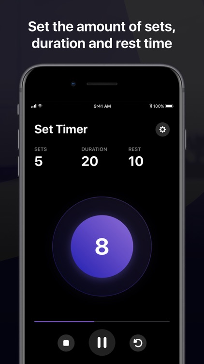 Meauve – Interval timer