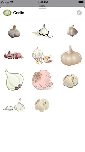 Garlic Stickers