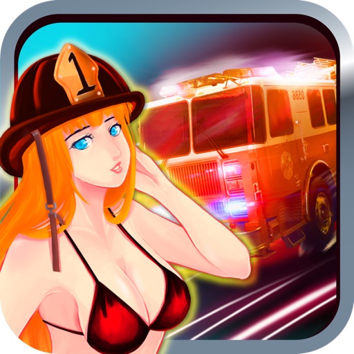 Fire Fighter Rush FREE: Muscle Fireman TT Truck Race To Rescue Icon