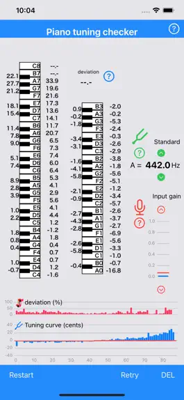 Game screenshot Piano tuning visual checker apk