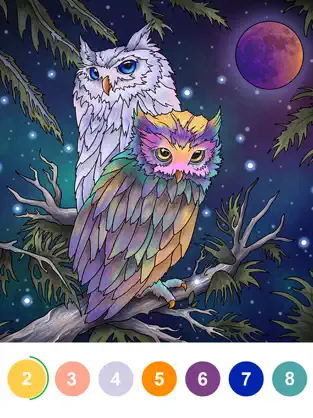 Captura de Pantalla 4 Pintar por número color juegos iphone