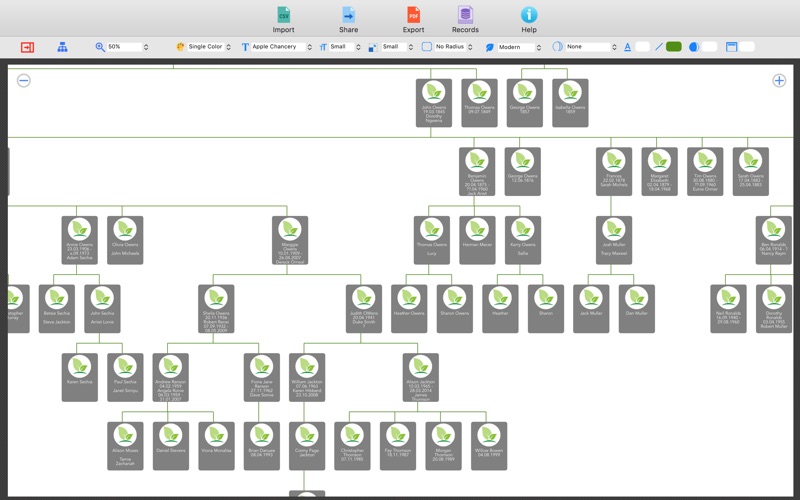 family tree builder mac download free