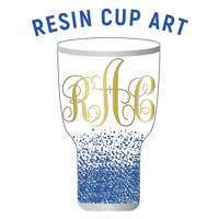 Resin Cup Art