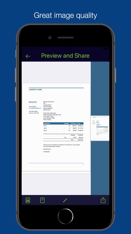 ScanVision PDF scanner