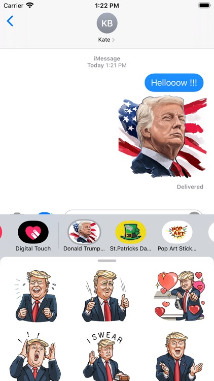 Donald Trump Stickers Pack