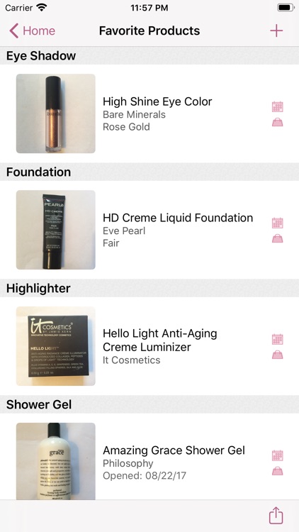 myBeautyCache Makeup Organizer screenshot-5