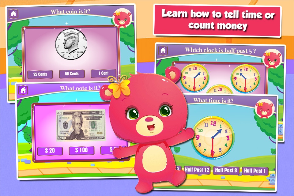 Bears Second Grade Games screenshot 3