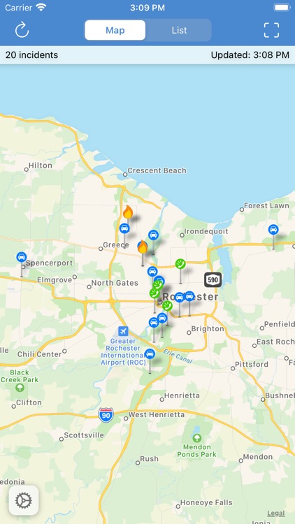 Monroe County Incidents