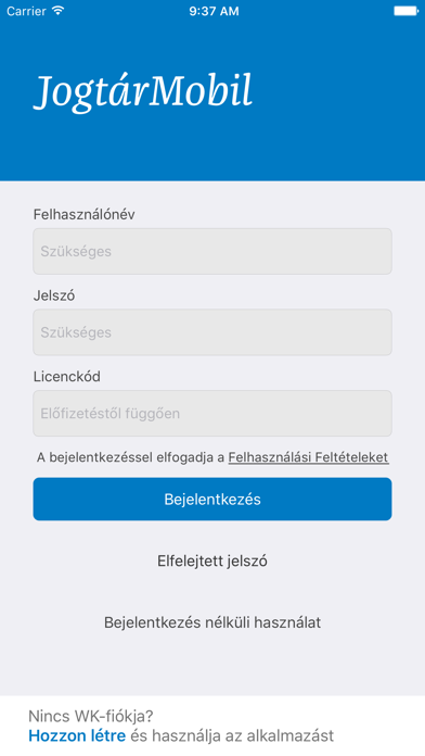 How to cancel & delete Jogtár Mobil from iphone & ipad 4