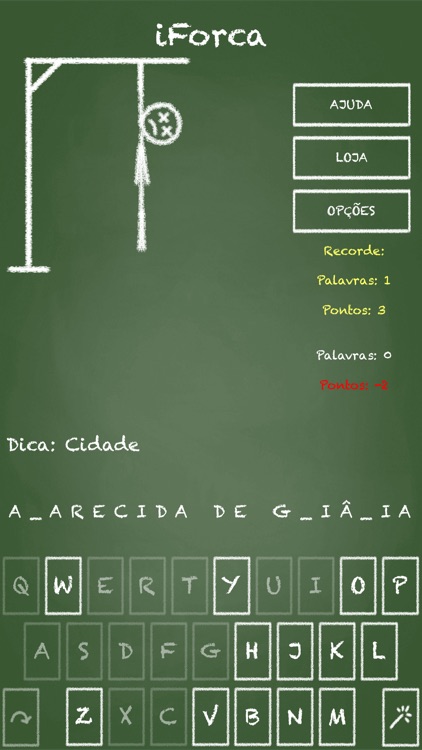 iForca - Hangman in Portuguese