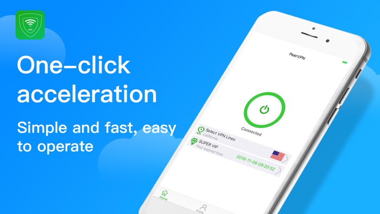 PeerVPN-fast secure social vpn screenshot-3