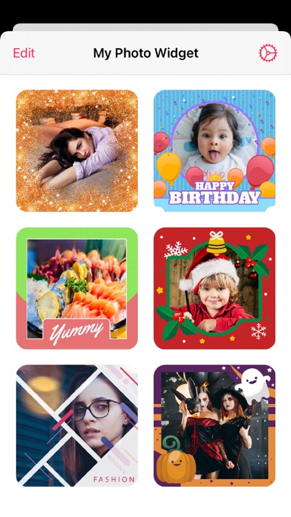 Photo Widget : Frame Effect