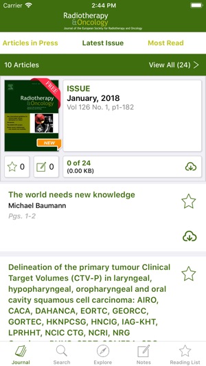 Radiotherapy and Oncology(圖2)-速報App