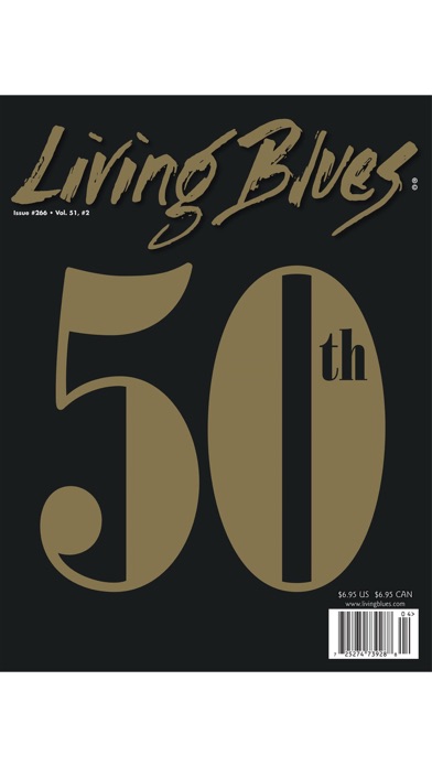 LIVING BLUES MAGAZINE screenshot1