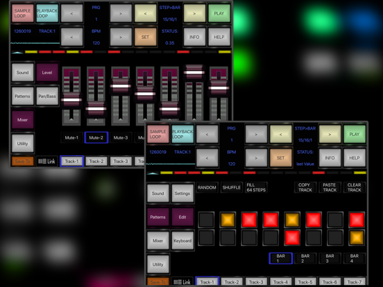 7XWAVE Sample Sequencer screenshot 2